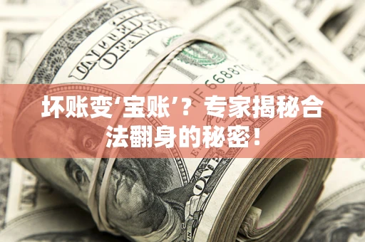 北京坏账变‘宝账’？专家揭秘合法翻身的秘密！