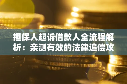 北京担保人起诉借款人全流程解析：亲测有效的法律追偿攻略